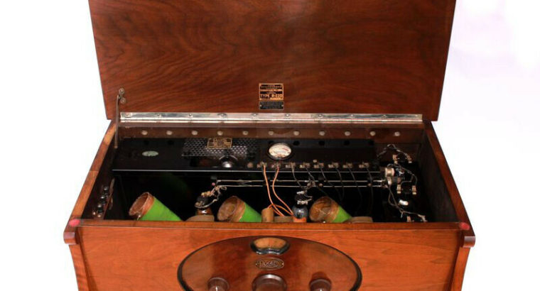 1926 Rogers Batteryless First AC-Powered Radio R-220 Restored