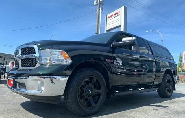 2016 Ram 1500 SLT 4WD ECO-DIESEL CANOPY REAR CAMERA 53KM