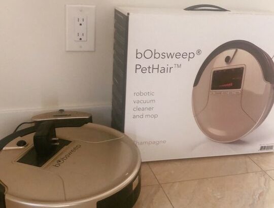 bObsweep Pet hair robotic vacuum cleaner