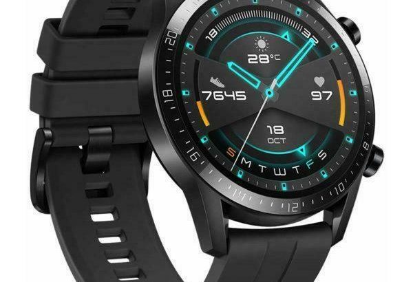 Huawei Watch GT 2 LTN-B19 Matte Black / Orange / Titan (46mm) – Brand New!