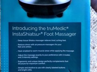 truMedic InstaShiatsu Foot Massager