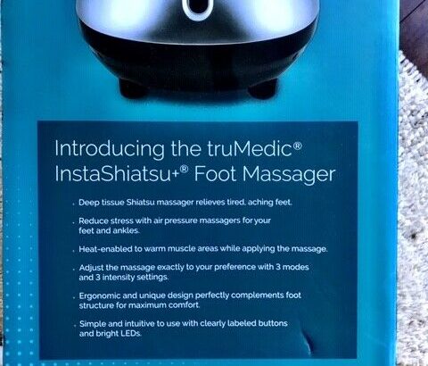 truMedic InstaShiatsu Foot Massager