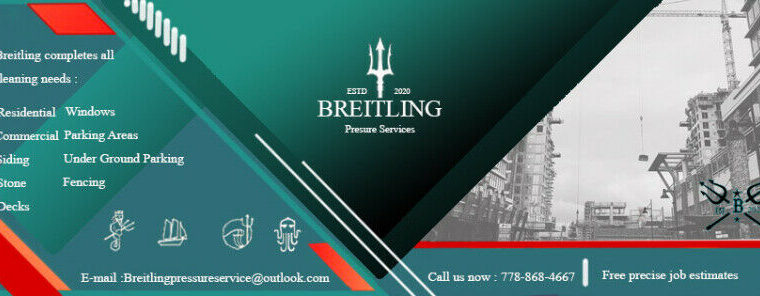 Breitling Pressure Services: For ALL exterior cleaning needs.