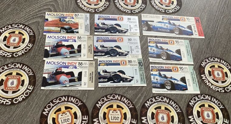 Indycar, CART, CHAMP CAR, Grand Prix Toronto 1980’s Tickets