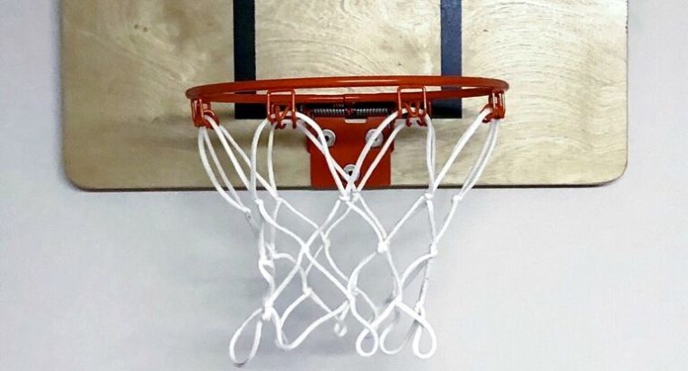 Premium Indoor Mini Basketball Kit (Door Mount) – Birch