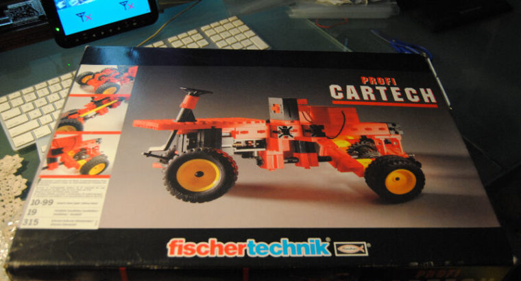 FischerTechnik Profi Cartech Vintage 1993, Made in Germany 30492