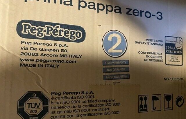 Baby high chair Peg Perego Prima Papa Zero 3