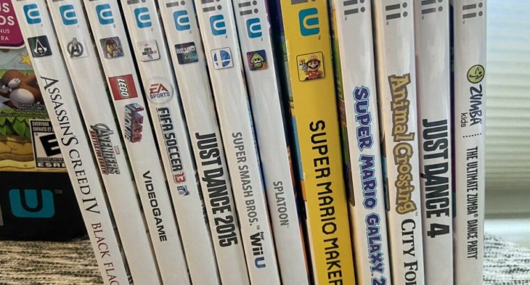 URGENT – Wii U Boxed Set and Games