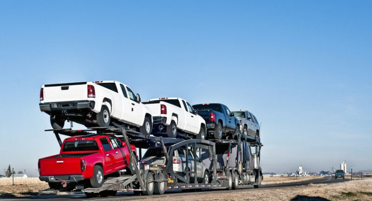 Heavy equipment trucking across Canada