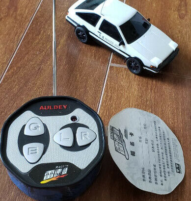 Knock off initial D remote control r/c car & 4 way controller