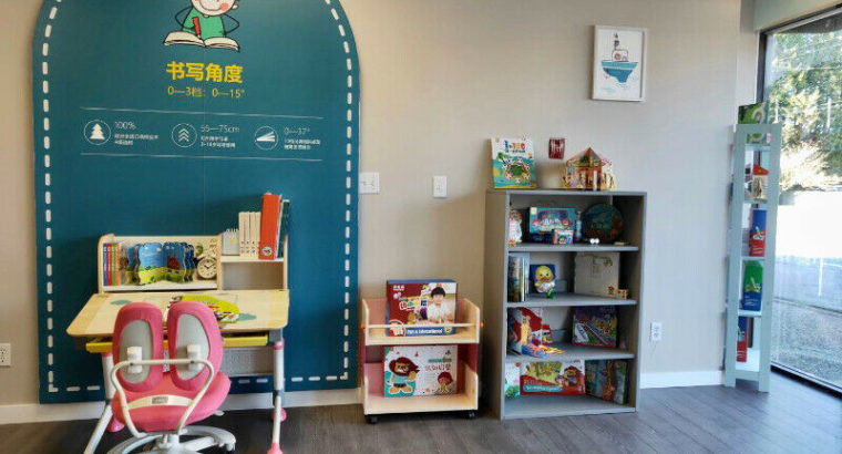 Children gear & furniture boutique at a prime location for sale