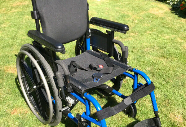 Wheelchair With Roho and J3 Back Support