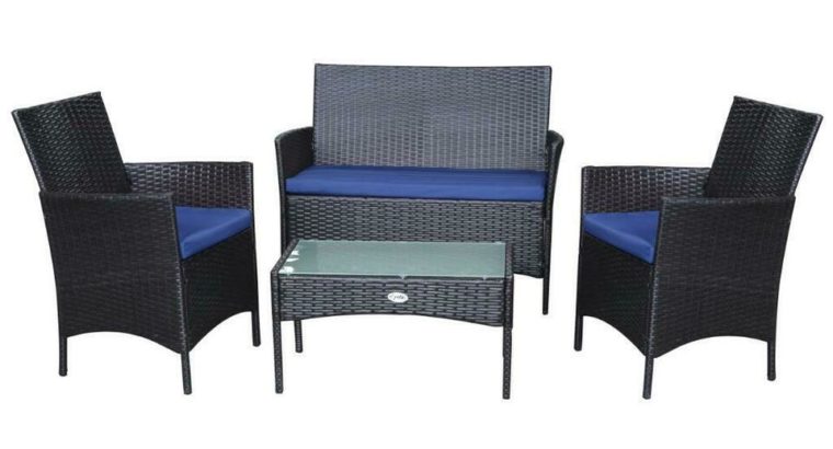 4 Piece Outdoor Patio Furniture set – Balcony – Condo – Front of house