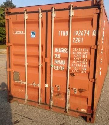 Excellent Shipping and Storage Containers – Sea Cans – 40ft