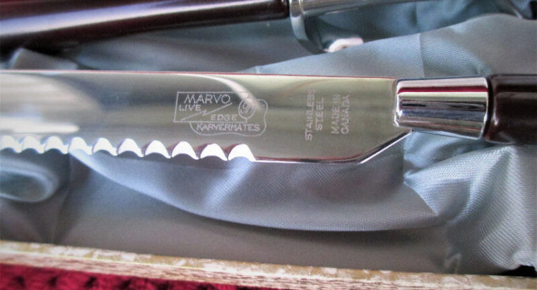 Glo-Hill Carving Set Excellent Condition (Brand New)