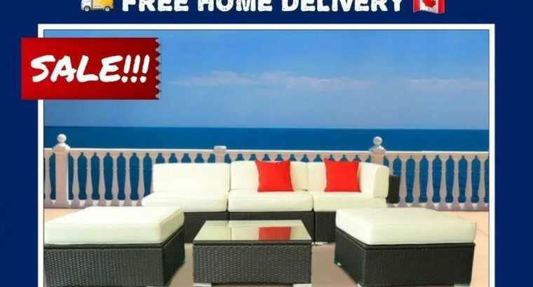 On Sale • 7Pc Wicker Patio Outdoor Garden Furniture Set Sofa Sectional