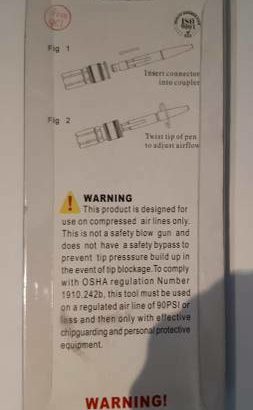 Pneumatic Air Pocket Blow Gun- Automotive Type