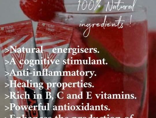 Looking for a healthy way to boost your energy? Try VALENTUS Cherry Energy boost drink. Works in minutes lasts all day!