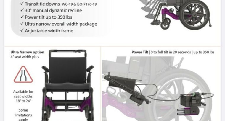 LIKE NEW Fuze T50 WHEEL CHAIR