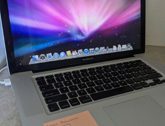 Older MacBook Pro (2009 15″)