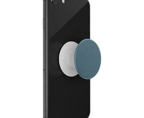 Popsockets POP 800944 Universal Cell Phone Expanding Grip & Stand – Aluminum Batik Blue (New Others)