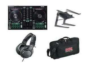 DJ Starter Pack 3 – Roland Controller, Case, Headphones, Laptop Stand Bundle – $510