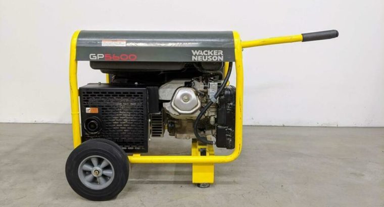 HOC WACKER GP5600 GENERATOR WACKER GENERATOR + 90 DAY WARRANTY + FREE SHIPPING