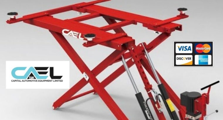 New portable Mid rise scissor lift certified & warranty