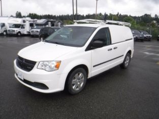 2013 Dodge Ram Cargo Van with Ladder Rack And Rear Shelvi