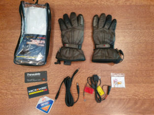 Heated leather motorcycle gloves – Gerbing G3