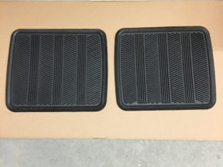 Pair of Heavy Duty Floor Mats for Back of Cars SUV Trucks Pants