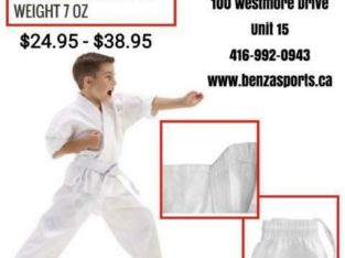 Karate Gi & Karate Uniform only @ Benza sports