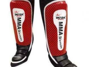 Benza warrior mma shinguard with instep, Shin protector only at Benza Sports