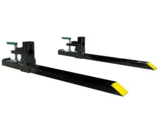 Titan 30” Clamp-on Pallet Forks Attachment for Small Tractor/Skid Steer Buckets – BRAND NEW – FREE SHIPPING