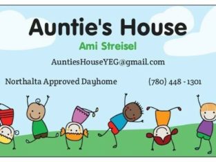 Auntie’s House West Jasper Place Childcare
