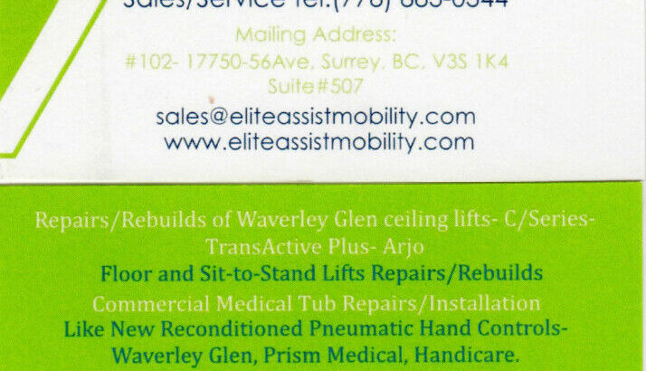 PATIENT LIFT REPAIR SERVICE