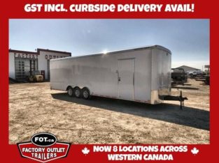 2021 Cargo Mate Qualifier 8.5×30 Triple Axle W/ 18,000 lbs GVWR