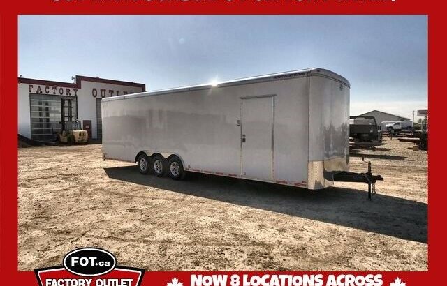 2021 Cargo Mate Qualifier 8.5×30 Triple Axle W/ 18,000 lbs GVWR