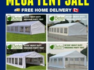 32×16 • 32×20 Large Steel Party Canopy Tents for Sale • 16×32 • 20×32 Heavy Duty Steel Tents