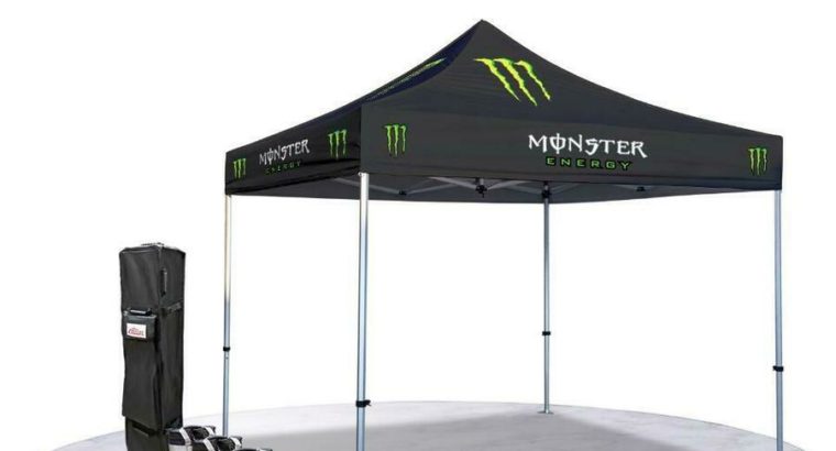 Premium Custom Printed Pop Up Canopy Tent, Banner Feather Flag, Table Cover for Trade Shows