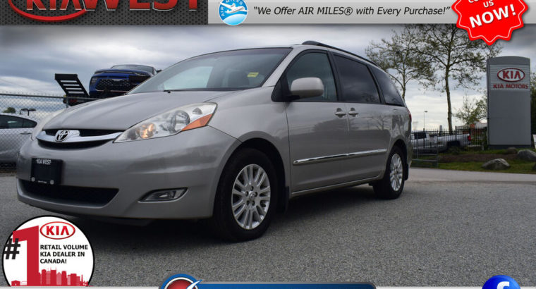 2010 Toyota Sienna XLE LIMITED 3.5L V6 – 7 Passenger!