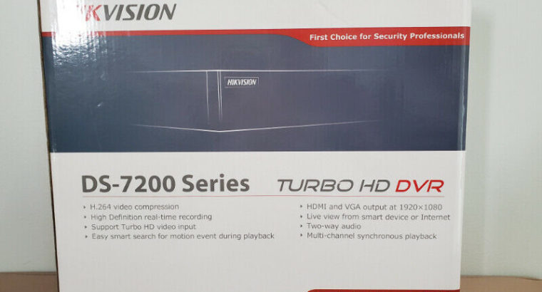 Hikvision dvr 8 -ch