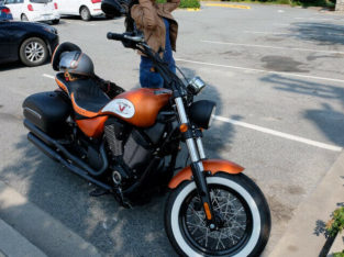 2017 Victory Motorcycles High-Ball Sunset Orange