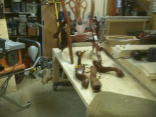 wood chairs repairing