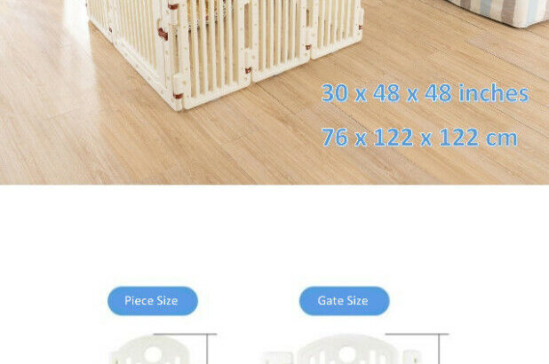 DIY Pet Playpen with Adjustable Size and Shape