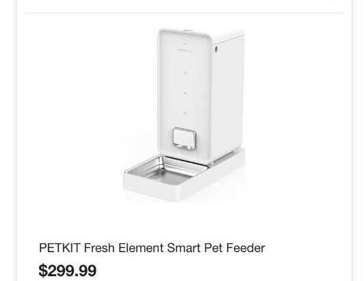 PETKIT fresh element smart pet feeder