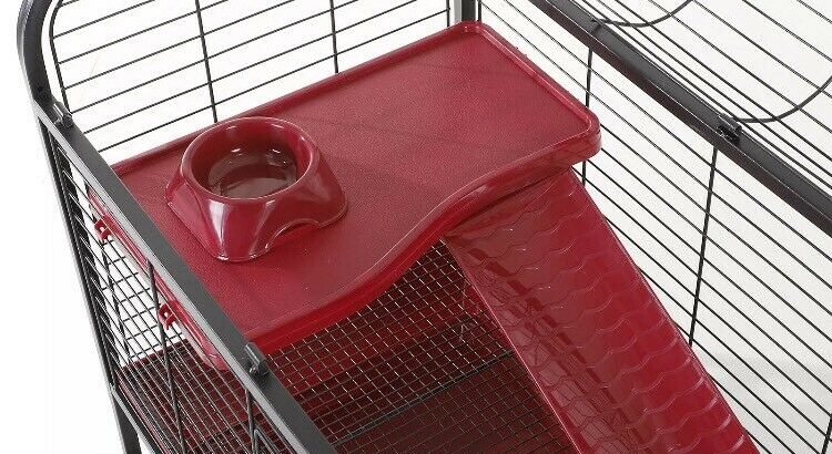 BRAND NEW 42” Rolling Pet Cage Set for Small Animals