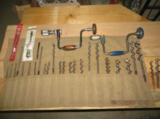Antique Drill Braces & Bits