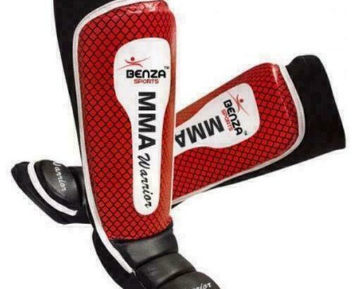 Benza warrior mma shinguard with instep, Shin protector only at Benza Sports