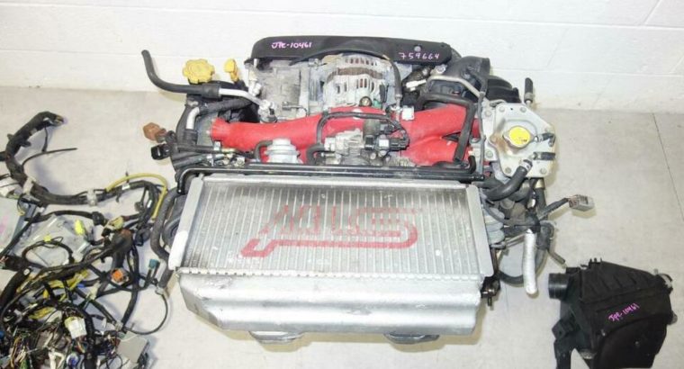 JDM Engine Subaru Impreza WRX STi GDB V8 EJ207 EJ20 DOHC AVCS Turbo Intercooler ECU Computer 2004 2005 Engine Swap